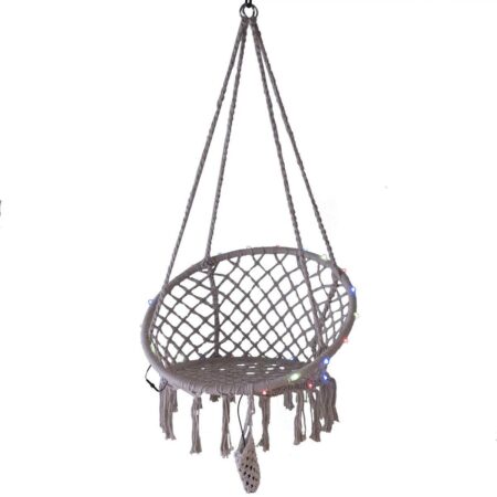 RUN DEAL! Macrame Hammock Hanging Chair NOW $25! (Was $89) Thumbnail