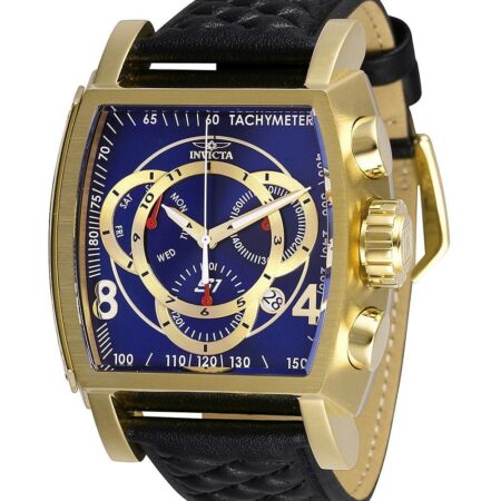 PRICE DROP! Invicta Blue & Black Rally Quartz Leather-Strap Watch NOW $108.95 (value $1,395) Thumbnail