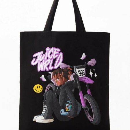 Juice Wrld OffGod Tote Bag $6.99! FREE SHIPPING! Thumbnail