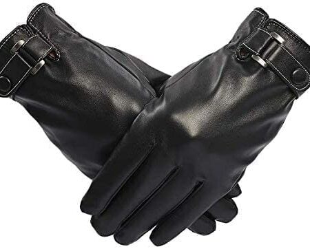 NOW $9! Men’s Touchscreen Texting Leather Gloves Thumbnail