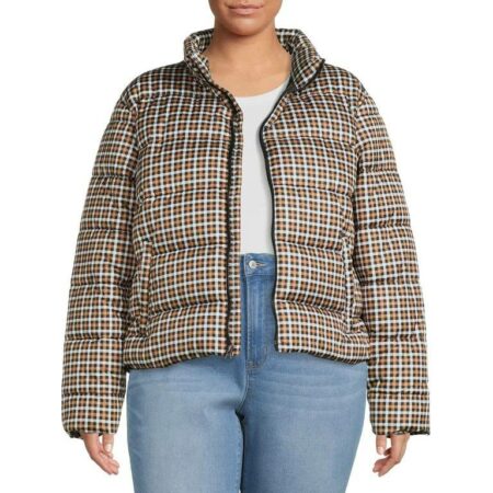 Women’s and Plus Puffer Jacket ONLY $12.98! Thumbnail