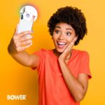 Bower RGB Phone Clip LED Light ONLY $6.98! Thumbnail