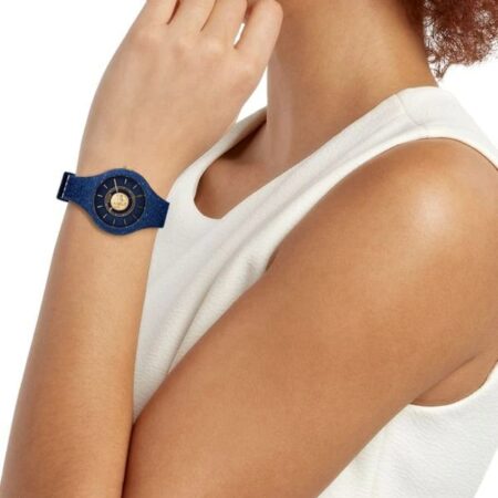 NOW $123.98 VERSUS VERSACE 39MM Goldtone Stainless Steel & Glitter Silicone Watch (was $170) Thumbnail