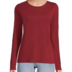 Women’s Crewneck Tee with Long Sleeves ONLY $6.98 10 COLORS AVAILABLE Thumbnail