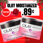 Olay moisturizer ONLY .89 cents each at Walgreens! Thumbnail
