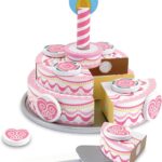 Melissa & Doug Triple-Layer Party Cake Wooden Play Food Set  NOW $15.99! (WAS $29.99) Thumbnail