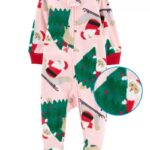 Baby Christmas Zip-Up Fleece Sleep & Play SALE:$2.99! Thumbnail
