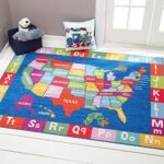ONLY $19.99! Elementary USA Map Kids Area 35″x51″ Rug Thumbnail