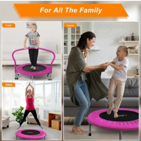 PRICE DROP! 36 inch Foldable Indoor/Outdoor Trampoline only $75.99 (was $107.99) Thumbnail