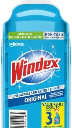 Windex Glass Cleaner Refill, Original Blue, 2 L CLIP THE $2 OFF COUPON Thumbnail
