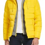 68% off! Hooded Faux Layer Puffer Jacket KENNETH COLE NEW YORK Thumbnail