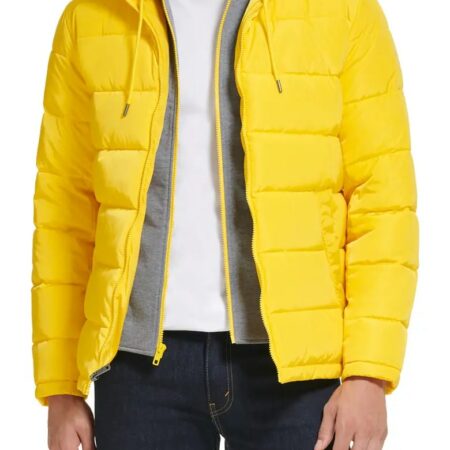 68% off! Hooded Faux Layer Puffer Jacket KENNETH COLE NEW YORK Thumbnail
