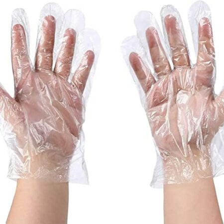 ONLY $9.82! 500 Piece Plastic Food Safe Disposable Gloves Thumbnail