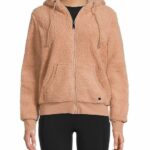 64% OFF! ANDREW MARC Faux Shearling Zip Front Hoodie NOW $29 ( WAS $89) Thumbnail