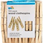 Honey-Can-Do DRY Wood Clothespins with Spring 100 Pack NOW $6 (WAS $25) Thumbnail