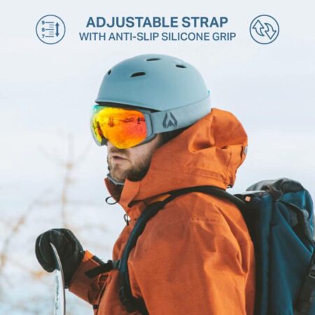 Price drop! WildHorn Outfitters Roca Adult Ski Goggles only $34.99 ! Thumbnail