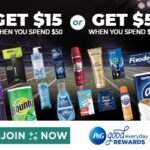 Sign up for P&G Good Everyday Rewards and save. Thumbnail