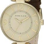 Price drop! 51% OFF! Anne Klein Women’s Gold-Tone & Brown Leather Strap Watch ONLY $26.99 (was $55) Thumbnail
