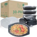 Save 50% off! 30 Pack 18oz Leak Proof Reusable Meal Prep Containers NOW $22.49 Thumbnail