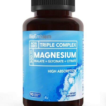 PRICE DROP! BioEmblem Triple Magnesium Complex 300mg NOW $22.99 (was $42.99) Thumbnail