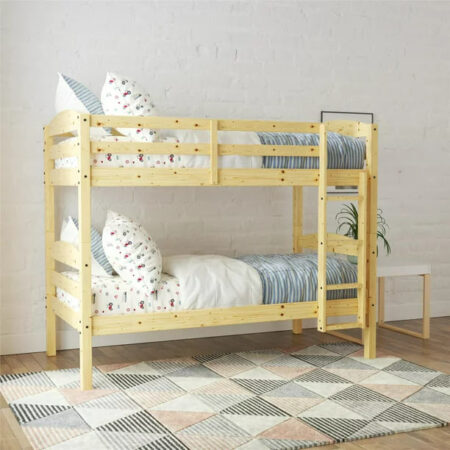 Price drop! Better Homes & Gardens Solid Wood Twin-over-Twin Convertible Bunk Bed Now $166 (was $249) Thumbnail