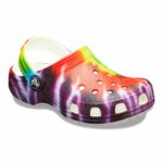 Girls Crocs NOW $16.99! Red & Blue Tie-Dye Classic Clog (was $39.99) Thumbnail