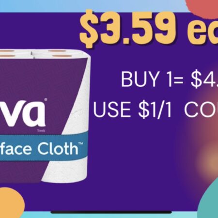 Viva Paper Towels 6 pack ONLY $3.59! Thumbnail