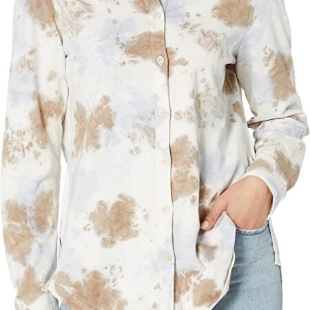 Foxcroft Women’s Zoey Tie Dye Knit Blouse ONLY $14 (WAS $89)<br> Thumbnail