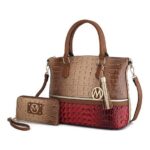 Price drop! MKF Collection Croc-Embossed 2-in-1 Autumn Satchel only $54.99 Thumbnail