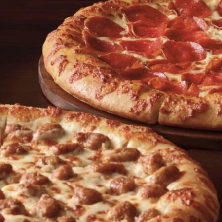 Buy any Large Pizza & Get a Large 1 Topping Pizza FREE at Pizza Hut Thumbnail