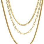 Water Resistant 14K Yellow Gold Necklace Set only $19.98 (was $95) Thumbnail
