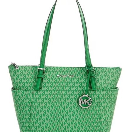 Michael Kors Jet Set East West Top Zip Signature Logo Tote Bag SALE: $79 ( WAS $228) Thumbnail