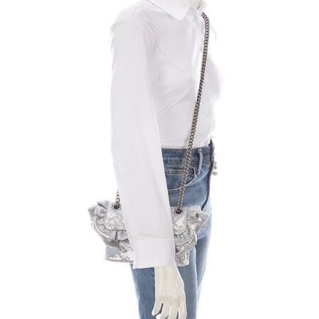 Kurt Geiger London Quilted Metallic Sequin Ruffle Crossbody Bag NOW $68 (WAS $195) Thumbnail