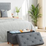 Storage Ottoman with Wooden Legs NOW $46.74 (was $79.99) Thumbnail