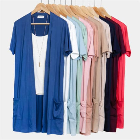 Women’s Short Sleeve Pocket Cardigan only $15.99 (was $37.99) Thumbnail