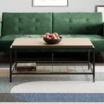 Price drop! Industrial Rectangle Wood & Metal Coffee Table Now $50.00 (was $126.00) Thumbnail