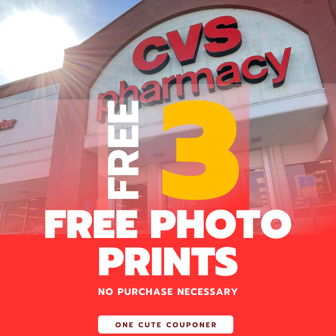 HURRY! Get 3 FREE 5X7 Photo Prints at CVS! » One Cute Couponer