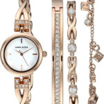 HOT DEAL! Anne Klein Women’s Premium Crystal Accented Watch & Bracelet Set $59.99 (was $150) Thumbnail