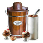 Nostalgia 6-Quart Wood Bucket Ice Cream Maker Now $58.00 (was $99.99) Thumbnail
