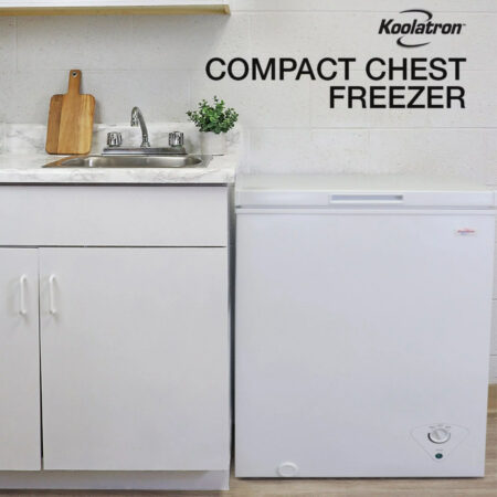 NOW $228! Koolatron Chest Freezer 5.0 cu ft (155L) w/ Manual Defrost (was $357.49) Thumbnail