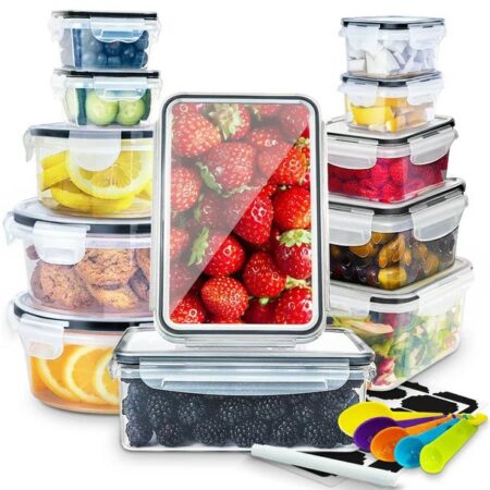 24 Pcs Food Storage Containers Set NOW $26.99 (was $55.99) Thumbnail