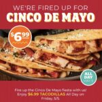 $6.99 TACODILLAS ALL DAY TODAY, 5/5 at Ruby Tuesday + FREE QUESO Thumbnail