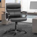 Home Office Chair with Armrest & Adjustable Height/Tilt Swivel NOW $62 (was $89) Thumbnail