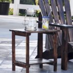 Adirondack Outdoor Side Table | Wood Accent Table for Indoor/Outdoor NOW $66.75 (was $126.98) Thumbnail