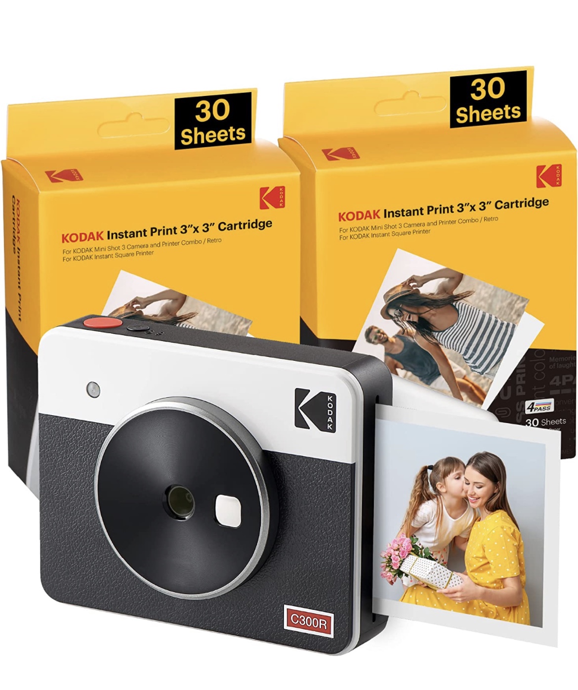 KODAK Mini Shot 3 Retro 4PASS 2-in-1 NOW 9.99 (was 9) - One Cute 