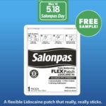 FREE Salonpas Lidocaine FLEX Patch Sample Thumbnail