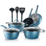 NutriChef Diamond Home Kitchen Cookware Set ONLY $87.42 (was $262.99) Thumbnail