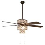 Silver Crystal Triple-Tiered LED Ceiling Fan NOW $59.99 (was $649.99) Thumbnail