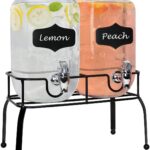 Price drop! 1 Gallon Double Glass Mason Jar Dispenser on Metal Stand NOW $26.91 (was $35.99) Thumbnail