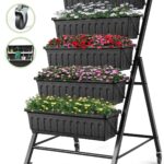 NOW $69.99! 4Foot Vertical Raised Garden Beds with Wheels 5-Tiers (was $99.99) Thumbnail